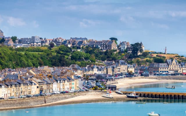 Cancale,View,,City,In,North,Of,France,Known,For,Oyster