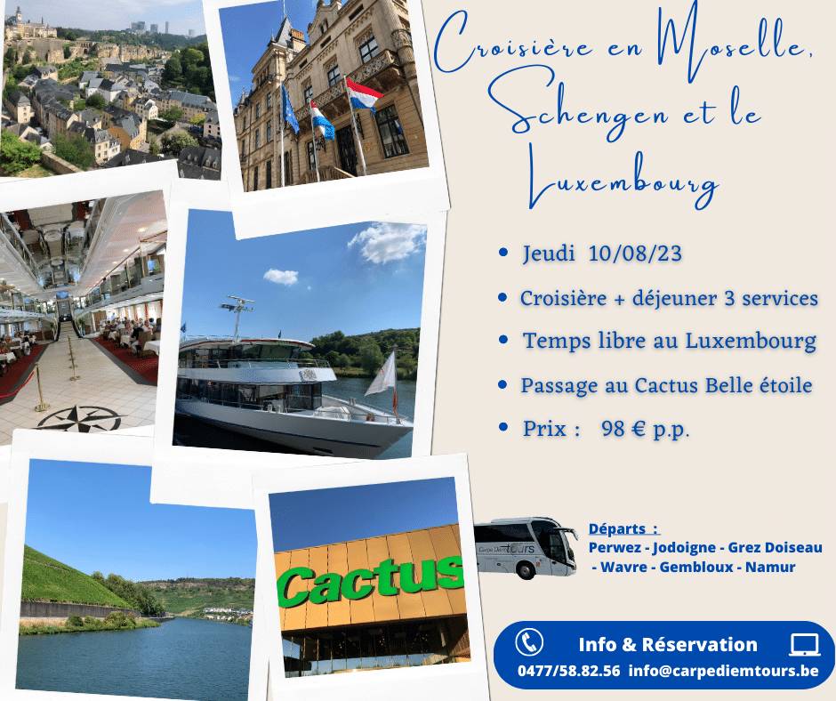 Croisière en Moselle, Schengen et le Luxembourg-3