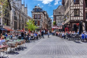 Troyes,,France,-,May,17,,2014:,Views,Of,Old,Town.